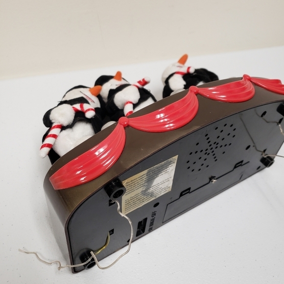 Santa's Best Snow Business Animated Musical Snowmen Christmas Eve Holiday Decor - Picture 14 of 16